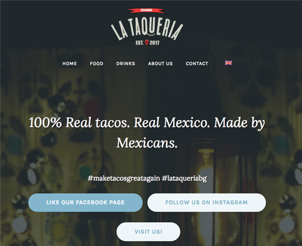 Image for Jagoda Jovanović's project Mexican Restaurant Website