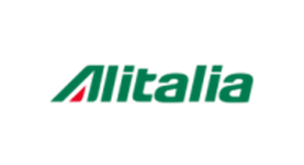 Logo of client AlItalia of Justbit company
